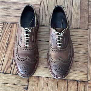 Allen Edmonds Neumok Suede Wingtip Oxford